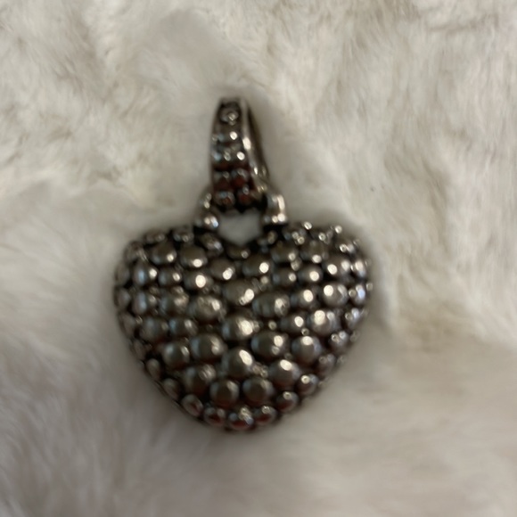 Puffed heart charm - Picture 2 of 3